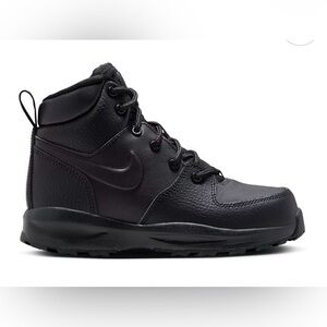 Nike Boys Girls Black Manoa Sneaker Boot Hip Hop Shoe